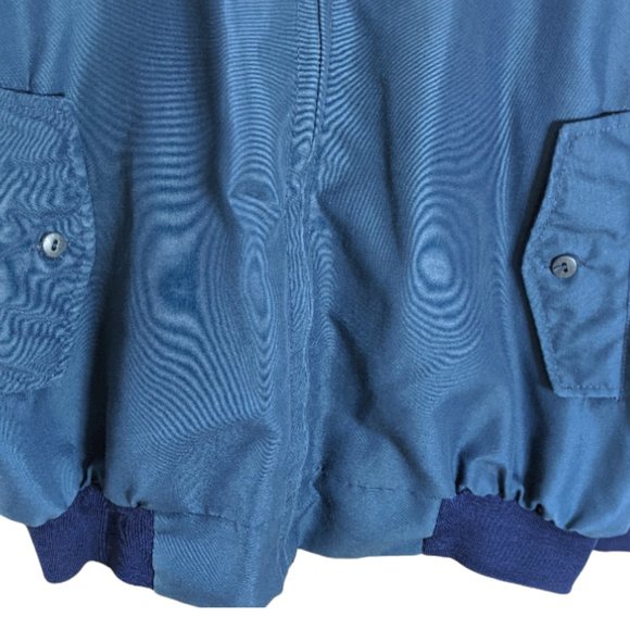 Vintage Men's American Jac "Work Coat" Jacket Full-Zip Blue - Fits like Large - Picture 8 of 16